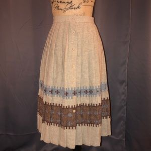 Vintage 1960s Pea Pod skirt